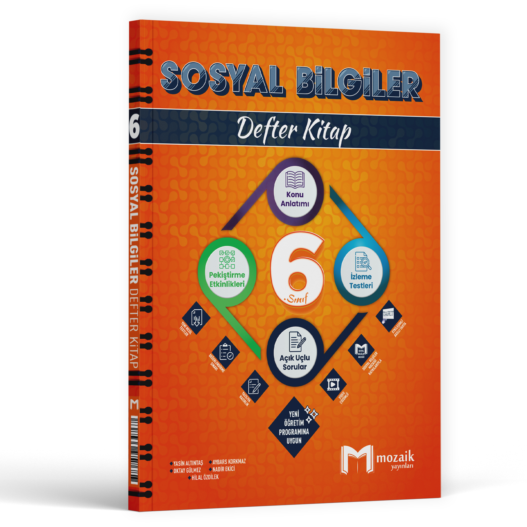 6.SINIF MOZAİK DEFTER SOSYAL BİLİMLER - 2025-26